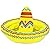 Inflatable Sombrero Cooler (Holds Apprx 10 12-oz Cans) Party Accessory (1 Count) (1/pkg)