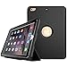 iPad 9.7 2018/2017 Case, iPad 6th Generation Case Hybrid Shockproof Rugged Drop Protection Smart Case with Auto Sleep Wake Function Full Body Protective for New iPad 9.7-inch A1893/A1954 (Black)