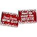 Christmas Photo Booth Props Accessories Kit Party Signs - Set of 12