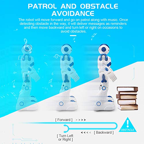 image for Eholder RC Remote Control Robot for Kids, Programmable Smart Robot Toy
