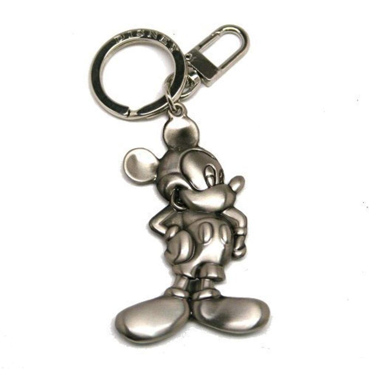 Disney Classic Mickey 2D Pewter Keyring,Multi-colored,1"