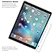 Poetic Lumos iPad Pro 12.9 TPU Case Cover With [Keyboard Compatible][Pencil Holder]Ultra-Thin Impact Resistant Flexible Soft Transparent Case for Apple iPad Pro 12.9 (1st Gen 2015) Frosted Clear