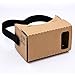Linkcool Cardboard 3d Vr Virtual Reality Headset DIY 3D Glasses with NFC Tag and Headband,Compatible with 3-6inch Screen Android and Apple Smartphone HD Visual Experience - google cardboard kit