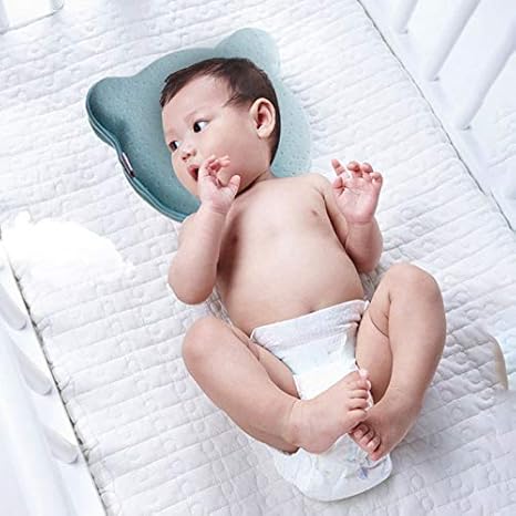 Wqeew Mousse Memoire Respirable Bebe Forme Coussin Pour Prevenir Tete Plate Ergonomique Nouveaux Nes Oreillers Rose Oreillers Et Coussins Matelas Et Linge De Lit Dwteam In