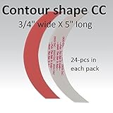 Duo Tac SUPER WIDE shape CC double side adhesive 24 pcs in pack