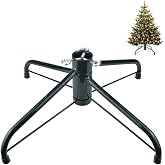 EMMADMYS Christmas Tree Stand Fits 0.5-1.57In Tree Pole | Universal Folding Xmas Tree Base, Replacement Metal Tree Stand Base for 4-8Ft Christmas Artificial Trees
