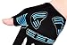 WOLFBIKE Non-Slip Gel Pad Gloves Men's Women's Sportswear Bike Bicycle Cycling Riding Short Half Finger Gloves (Blue-2, XL (9-10cm))
