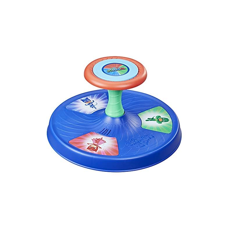 Playskool PJ Masks Sit ‘n Spin Musical Classic Spinning Activity Toy for Toddlers Ages 18 Months and Up (Amazon…