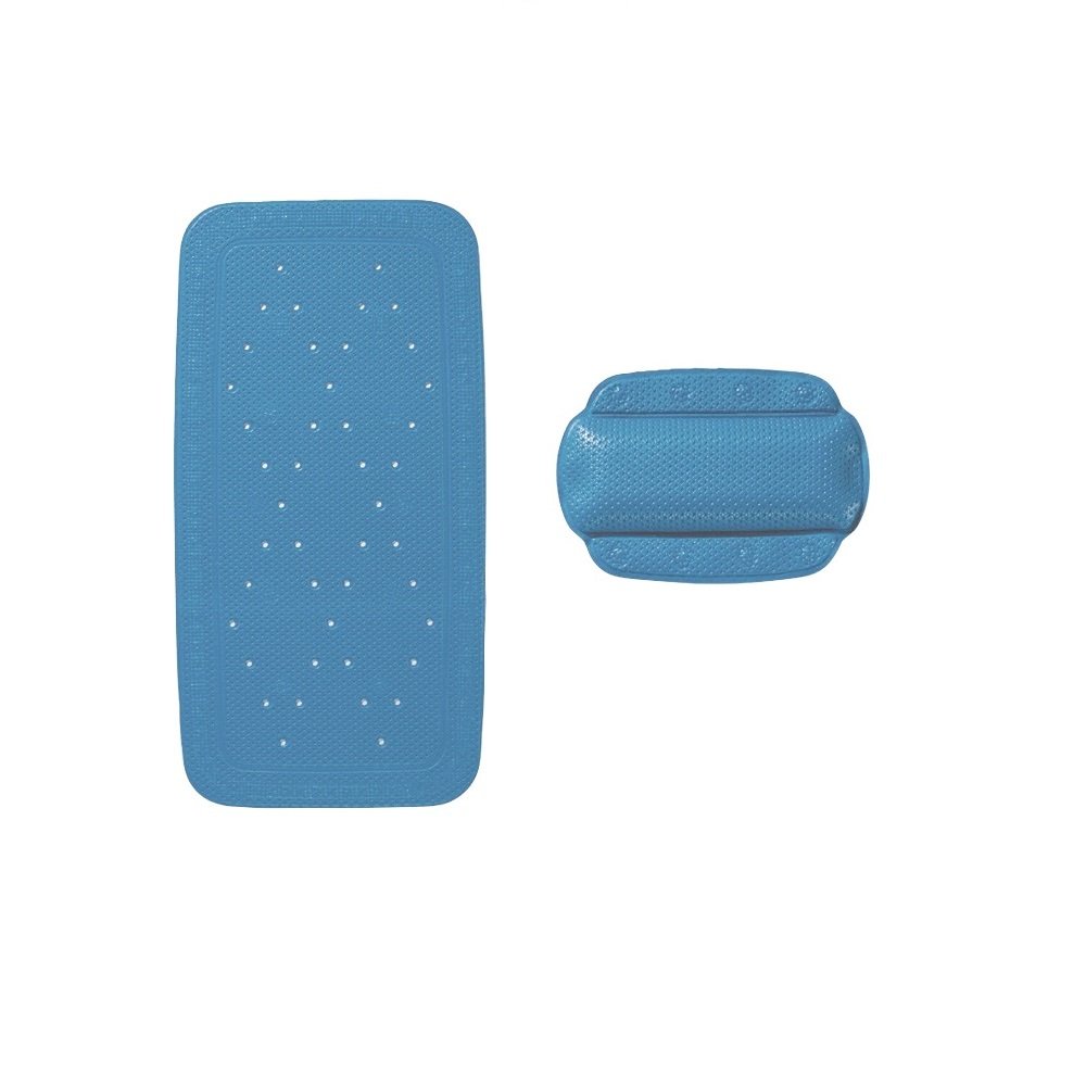 Kleine Wolke Bathmat 4325733917 Calypso Set of 2 Crocus Blue