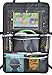 SimplyOrganized Universal Backseat Car Organizer with Tablet Holder and Seat Back Protector