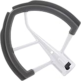 Flex Edge Beater for Kitchen Aid Mixer 6 Quart Bowl-Lift Stand Mixer Bowls | 6 QT Flat Edge Beater with Flexible Silicone Edges Bowl Scraper