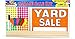 Yard Sale Sign Kit with Price Stickers and Wood Sign Stakes (A806Y)
