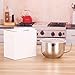 SimLife Stainless Steel Ramen Noodle Soup Pasta Bowl and Induction Cooker directly with Handle&Lid