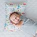 Little Sleepy Head Toddler Pillowcase, 100% Cotton & Hypoallergenic Pillow Case for Toddler Pillow, Snug Fit Envelope Pillowcase, 13x18 Pillowcase, Pilllow Sold Separately (Cars)