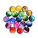DROLE 100Pcs Printed Glass Dome Cabochons Gradient Color DIY Cabochon for Jewelry Making 12mm