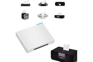 Gugxiom 30 Pin Bluetooth 5.0 Adapter Recevier for Sounddock and Other 30pin Music Docking Station, Not for Car and Motorcycle