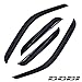 4pcs Front Rear Smoke Sun Rain Guard Vent Shade Window Visors Compatible with Extended Cab DA-94044