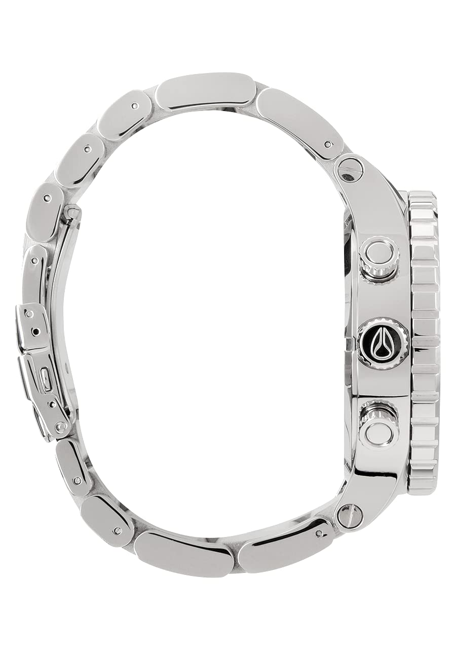 NIXON 51-30 Chrono A083 - 300m Water Resistant Men's Analog Fashion Watch (51mm Watch Face, 25mm Stainless Steel Band)