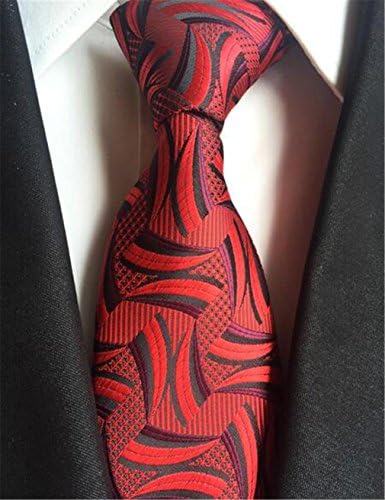 Men 8Cm Floral Tie Plaid Necktie For Business Wedding Party Men's 166