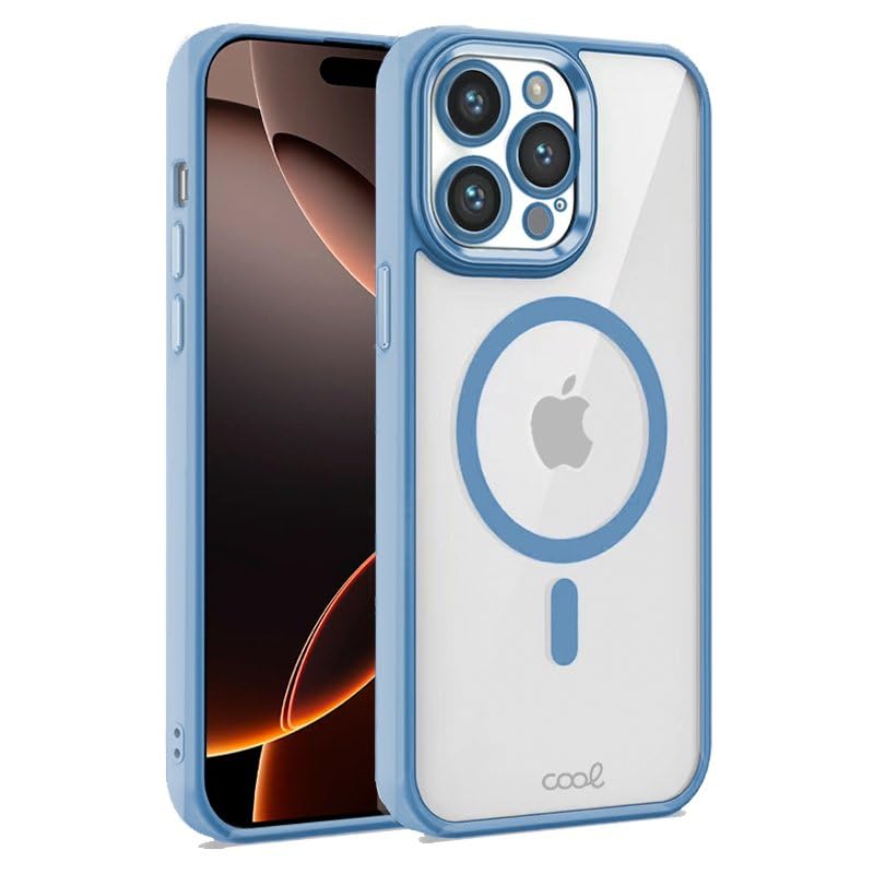 Carcasa Cool para iPhone 16 Pro MAX Magnética Borde Celeste en promo sur Amazon
