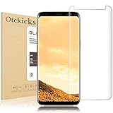 Galaxy S8 Plus Screen Protector, Otckicks Glass Screen Protector [Tempered Glass] HD Clear Ballistic Glass Screen Protector for Samsung Galaxy S8 Plus - Protect Screen from Drop and Scratch