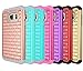 Galaxy S7 Case, Style4U Studded Rhinestone Crystal Bling Hybrid Armor Case Cover for Samsung Galaxy S7 with 1 Style4U Stylus [Hot Pink/Hot Pink]