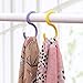 XGATML AMAHLE YIROCK Svaitend S Shaped Colorded Plastic Hooks, Multifunctional Hook for Storage Room Kitchen Bathroom (Pack of 12)