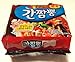 Instant Noodle Ramen Korean Hot Spicy Seafood Flavor Samyang GanChamPong 4.93 oz (5 Packs) Stir Fried