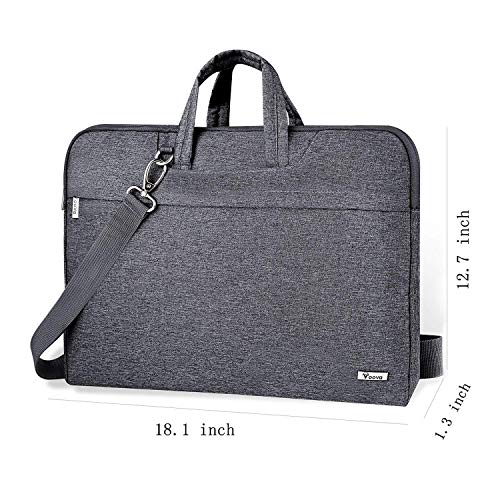 V Voova Laptop Bag Case 17 17.3 inch with Shoulder Strap,Waterproof