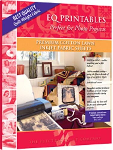 Printable Ink Jet Cotton Lawn Fabric Sheets