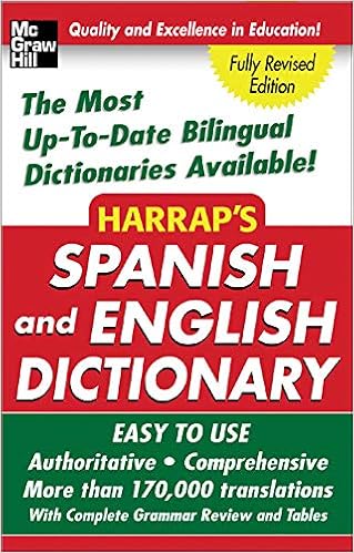 Amazon Com Harrap S Spanish And English Dictionary 9780071440721 Harrap S Books