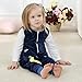 MICHLEY Baby Girl Boy Sleepsack Flannel Wearable Blanket,Lightweight Sleeveless Sleeping Bag With Feet 1-5T
