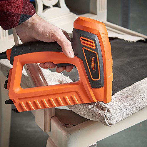 VonHaus 18Gauge 2 In 1 Electric Brad Nailer and Stapler Gun Kit