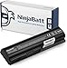 NinjaBatt Laptop Battery 484170-001 HSTNN-LB72 for HP Pavilion DV4 G71-340US G60-235DX G60-535DX DV4-2145DX DV5-1235DX DV4-2045DX G60-445DX DV5-1002NR DV6-1030US G70 Presario CQ60 CQ61 [6 Cells/48Wh]