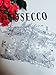 Christmas Snowflake Organza Gift Bags,100PCS 7 cm X 9 cm White Organza Jewelry Pouches Perfect for Party Favor