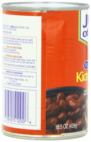 Joan of Arc Dark Red Kidney Beans, 15.5 Ounce (Pack of 24)