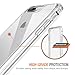 iPhone 8 Plus 7 Plus Case, Trianium [Clarium Series] Protective Cover for Apple iPhone 7Plus / iPhone 8 Plus Case [Shock Absorption] TPU Bumper Cushion+Scratch Resistant Hybrid Rigid Clear Back-Clear