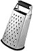 Cheese Grater - BEST GRIP – Premium Box Grater – Grater – Vegetable Shredder - Zester - for kitchen – 4 sided stainless steel by Capocuoco