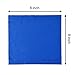 Eco-Fused Microfiber Cleaning Cloth - 8 x 8 Inch Microfiber Cloth - Pack of 5 Lens Cleaning Wipes - Cleaning Cloth for Glasses, Eyeglasses, Camera Lens & Phones