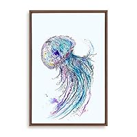 Framed Canvas Wall Art Cartoon Children's Room Canvas Prints Home Artwork Decoration for Living Room,Bedroom - 16x24 inches