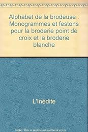 Alphabet de la brodeuse