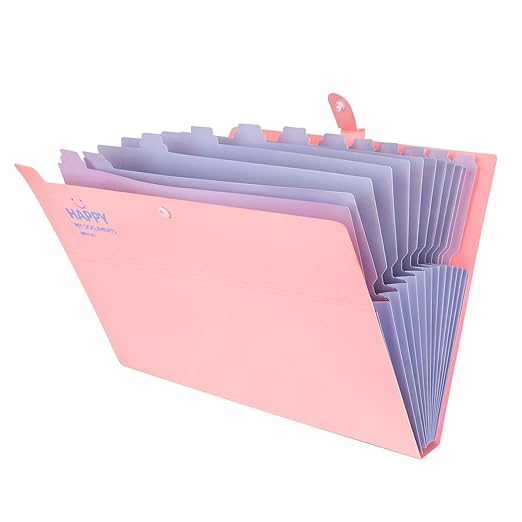 12 Pockets Expanding File Folder,Yigou Office Folders for Documents