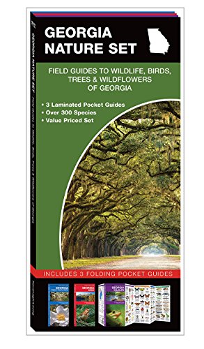Georgia Nature Set: Field Guides to Wildlife, Birds, Trees & Wildflowers of Georgia