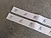 2pcs OEM Silver Genuine Harley Davidson Bedside Emblem 3D Logo Replacement for F-150 F250 F350