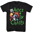 Alice in Chains Facelift Tour '91 Front & Back Print Adult Short Sleeve T Shirt Vintage Style Graphic Tee