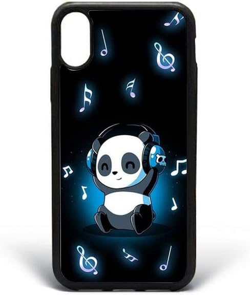 Amazon Com Kaidan Music Case For Iphone 12 Mini 11 Pro Max 6 6s Cute Panda 5 5s Se X Xr 8 7 Xs Google Pixel 2 3 Xl Cover Headphones Kawaii
