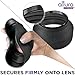 52MM Lens Hood Set (Tulip Flower + Collapsible Rubber Lens Hood)
