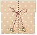 Amazon.com $25 Gift Card in a Kraft Paper Reveal with Jingle Bells
