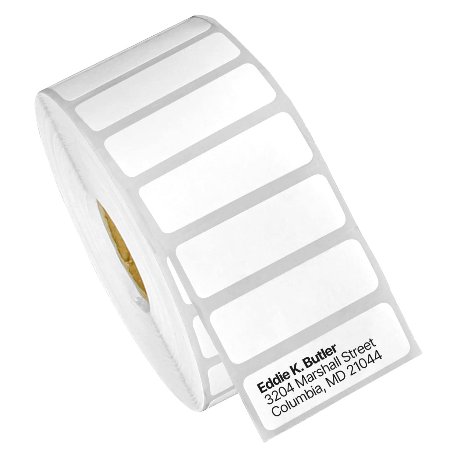 1.5" x 0.5" Direct Thermal Label - Compatible with