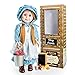 THE QUEEN'S TREASURES Officially Licensed Little House on The Prairie Mary Ingalls 18 Inch Doll, Comes with A Lunch Pail ,Food and Chalk Board. Compatible with American Girl